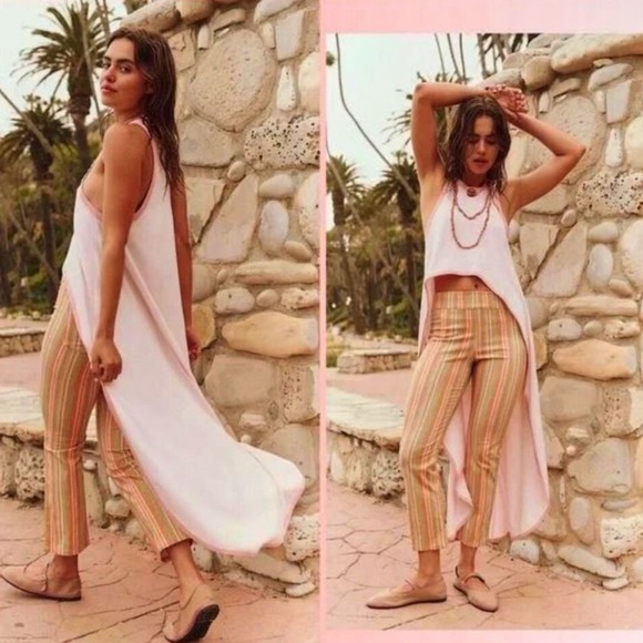 NWT Free People Beach Palma Top pink/rose - Picture 3 of 3